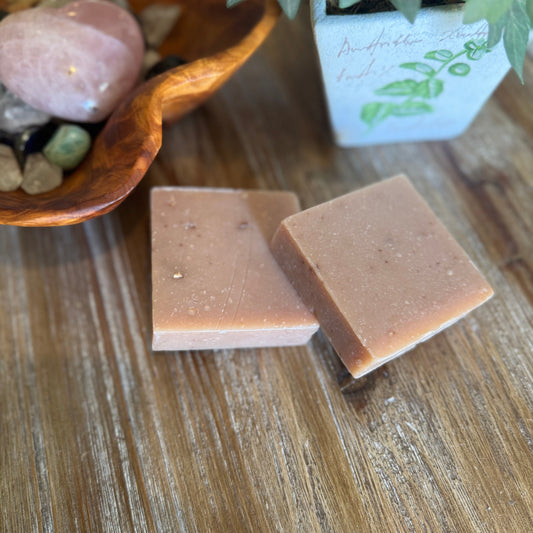 Natural oatmeal milk and honey soap bars with shea butter olive oil