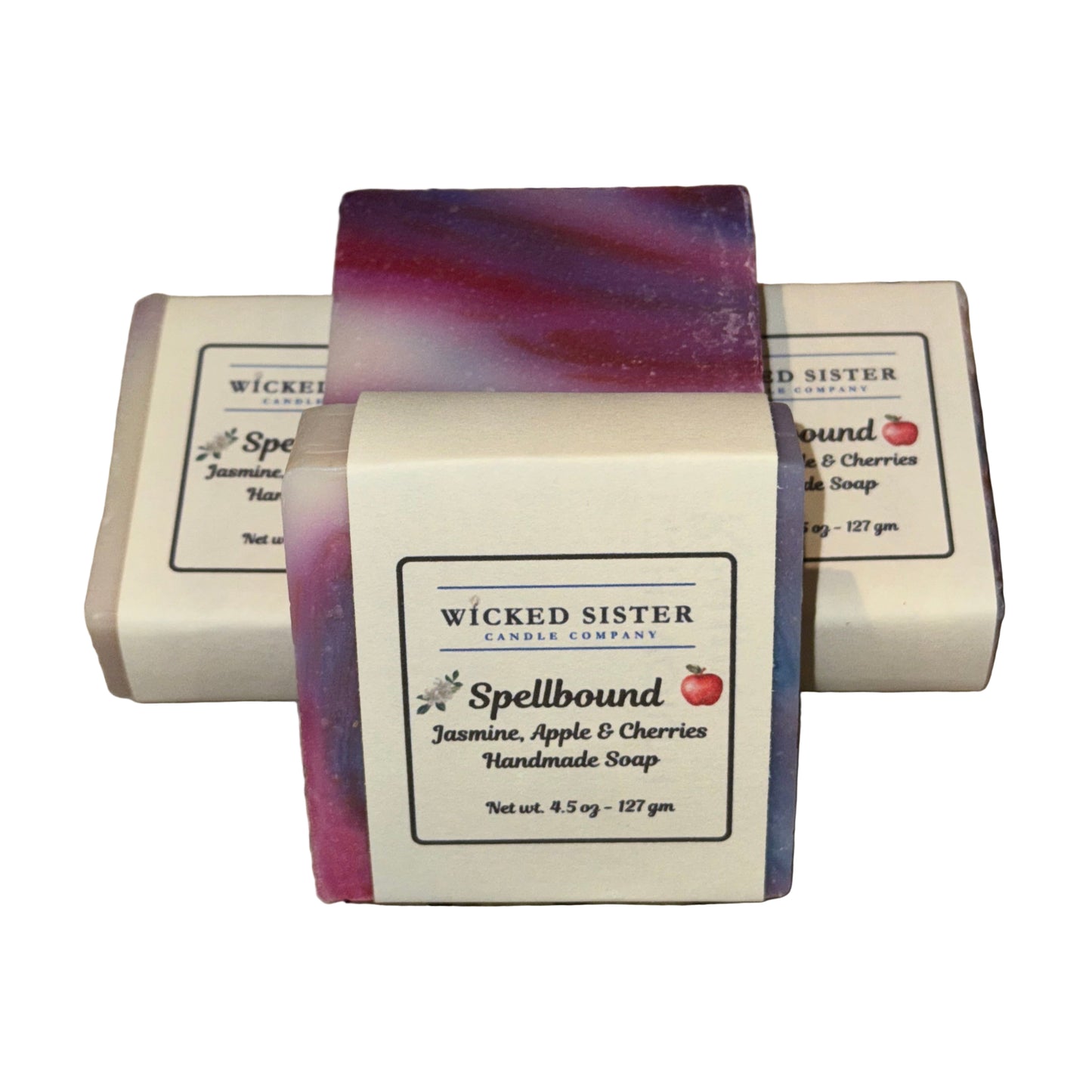 Wicked Sister soap packaging on a white background