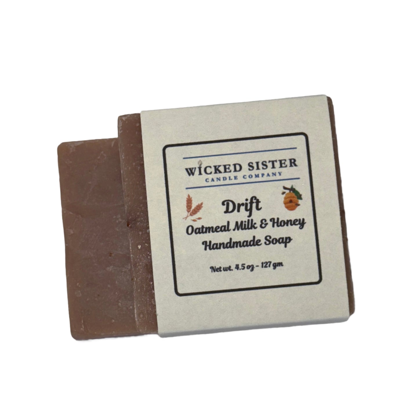 handmade oatmeal, milk, honey soap bars from Wicked Sister